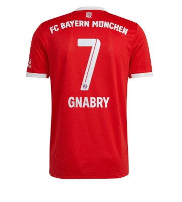 Bayern Munich Serge Gnabry #7 Hjemmedrakt 2022-23 Kortermet